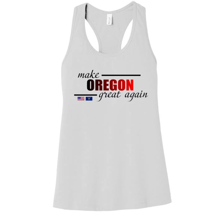 Make Oregon Great Again Women's Racerback Tank