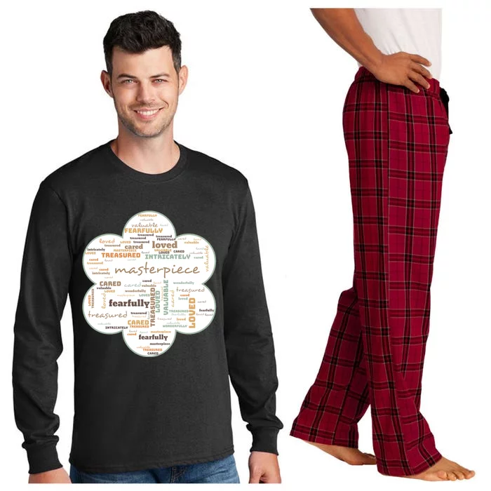 Masterpiece Of God Gift Long Sleeve Pajama Set