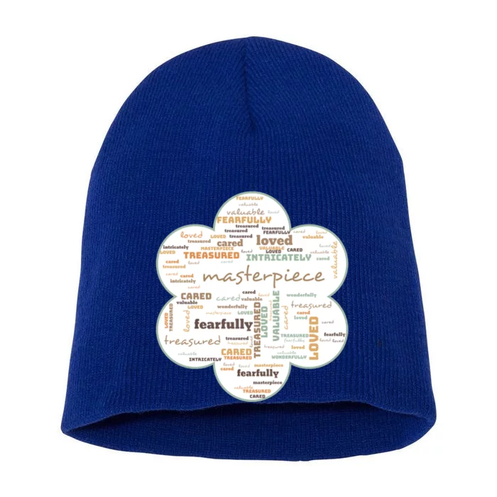 Masterpiece Of God Gift Short Acrylic Beanie