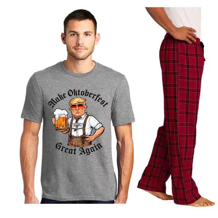 Make Oktoberfest Great Again Beerfest Wurstfest Pajama Set