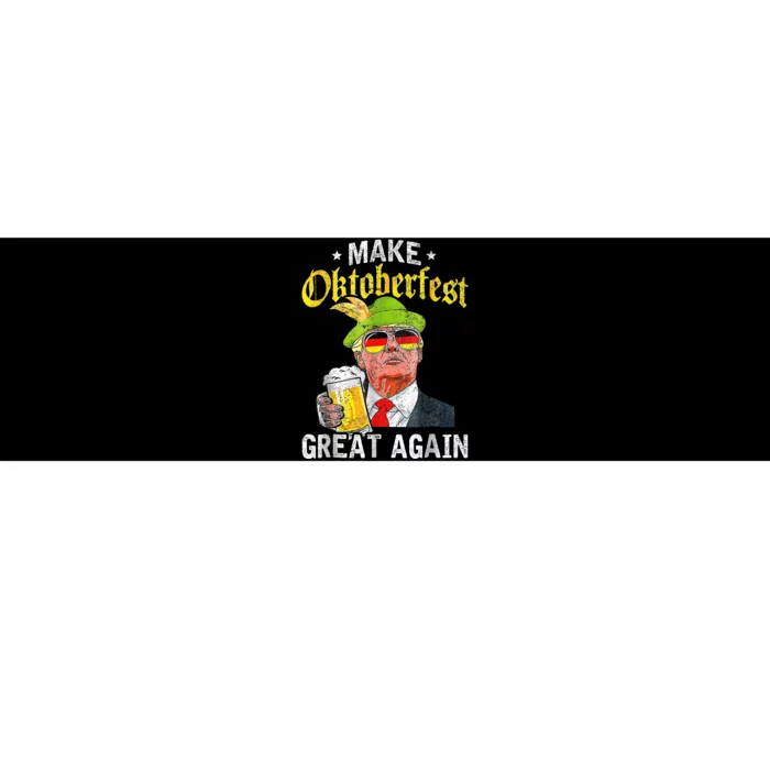 Make Oktoberfest Great Again Funny Trump Drink Beer Mug Gift Bumper Sticker