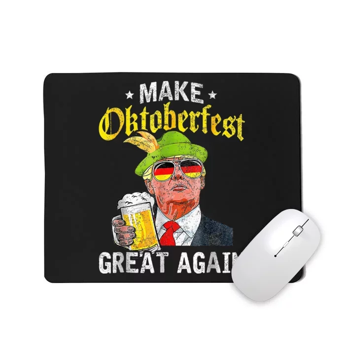 Make Oktoberfest Great Again Funny Trump Drink Beer Mug Gift Mousepad