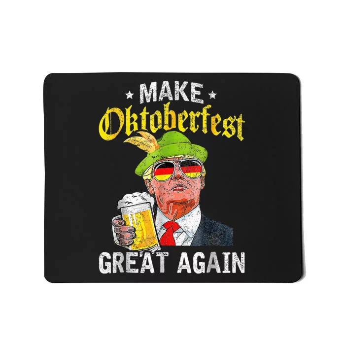 Make Oktoberfest Great Again Funny Trump Drink Beer Mug Gift Mousepad