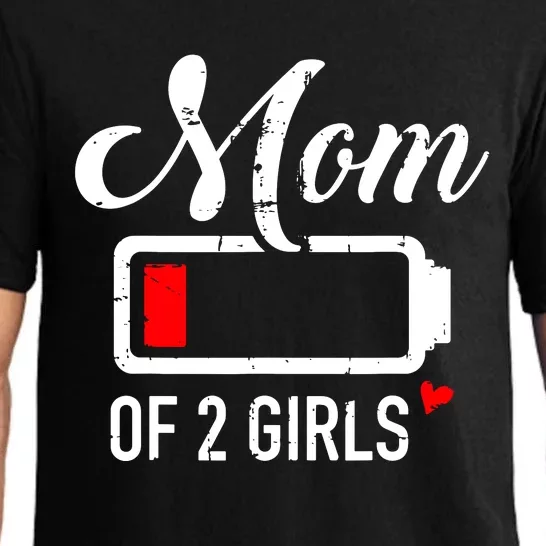 Mom Of Girl Low Battery Pajama Set