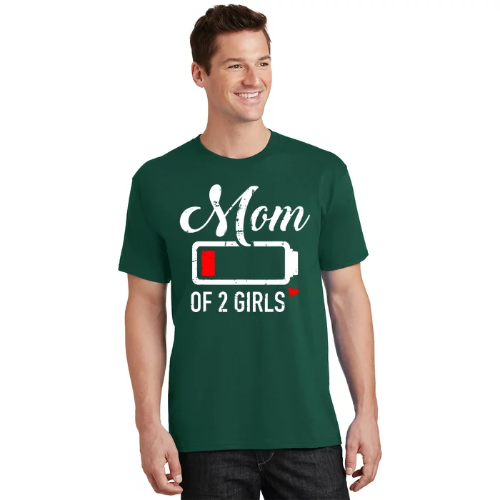 Mom Of Girl Low Battery T-Shirt