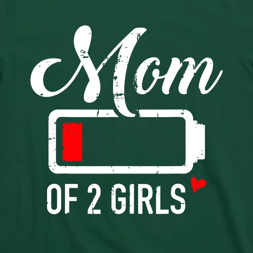 Mom Of Girl Low Battery T-Shirt