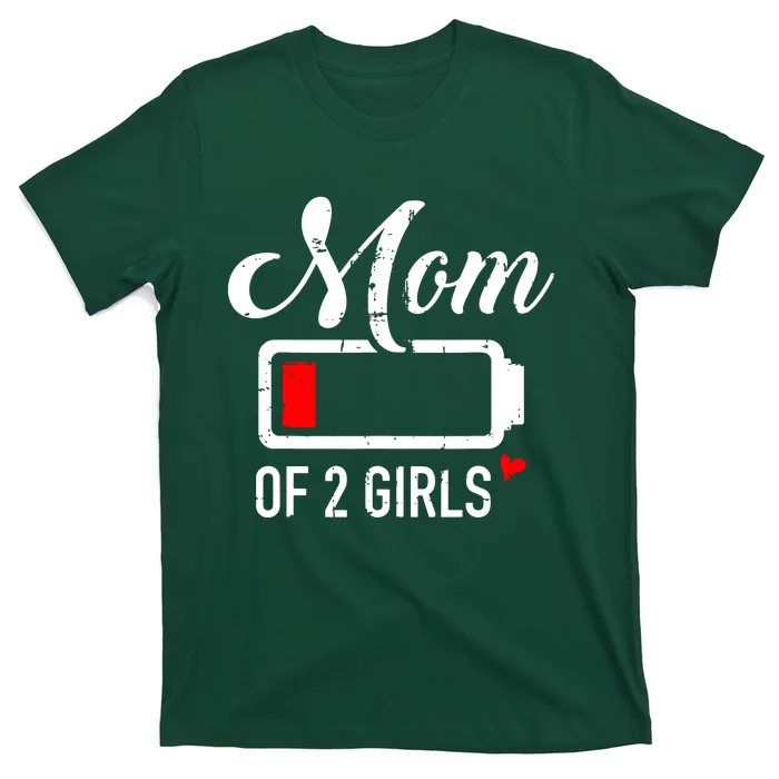 Mom Of Girl Low Battery T-Shirt