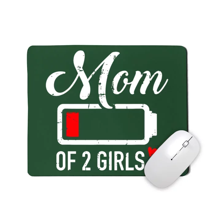 Mom Of Girl Low Battery Mousepad