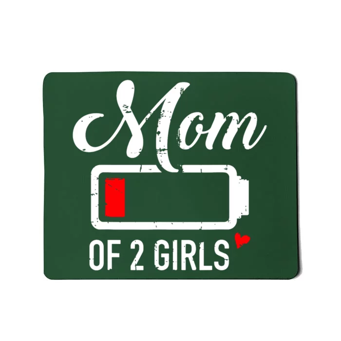 Mom Of Girl Low Battery Mousepad