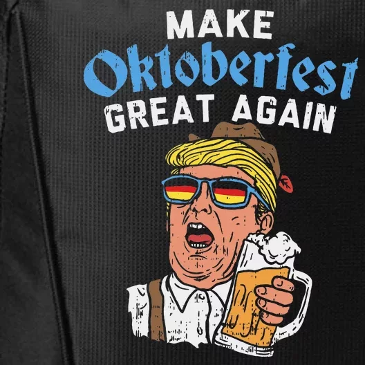 Make Oktoberfest Great Again Funny Trump Drink Beer Mug Gift City Backpack