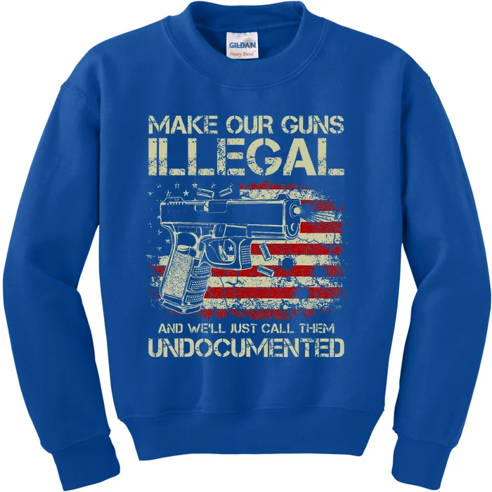 Make Our Guns Illegal Kids Sweatshirt