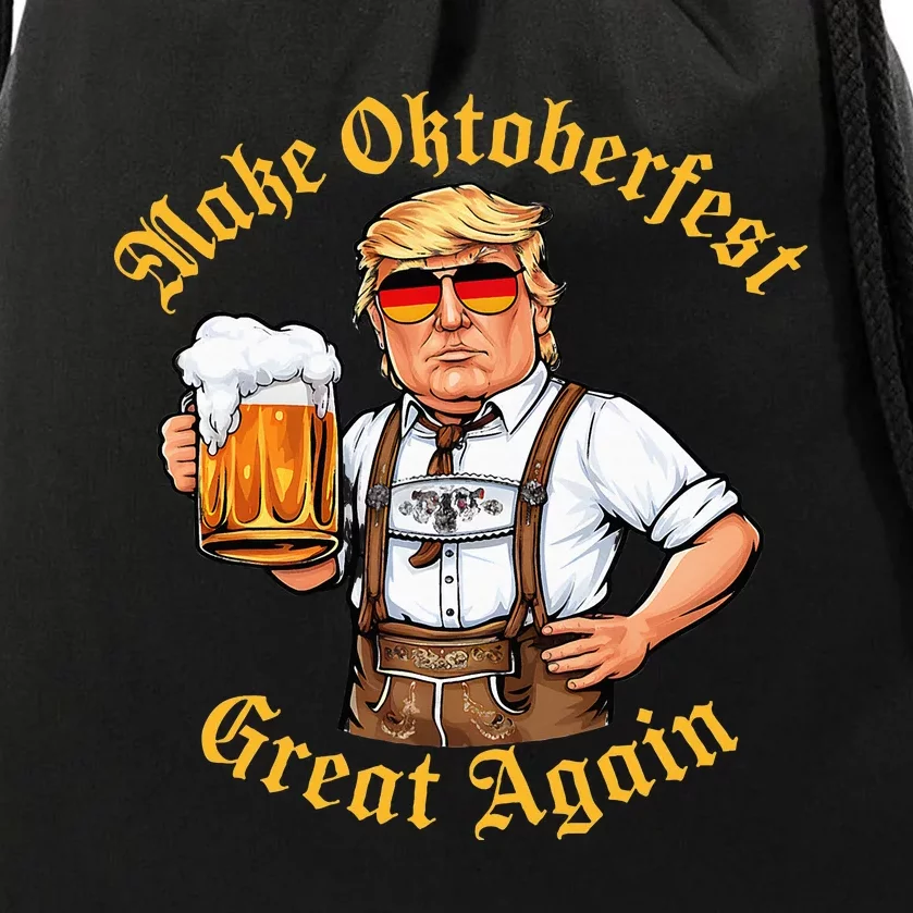 Make Oktoberfest Great Again Drawstring Bag