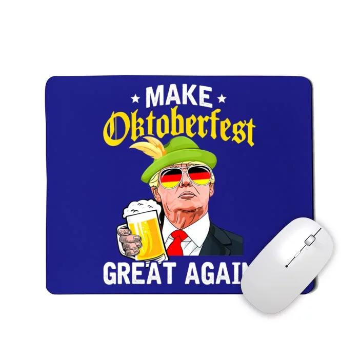 Make Oktoberfest Great Again Funny Trump Drink Beer Mug Mousepad