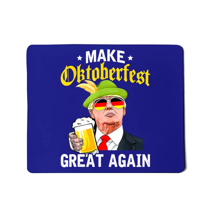 Make Oktoberfest Great Again Funny Trump Drink Beer Mug Mousepad