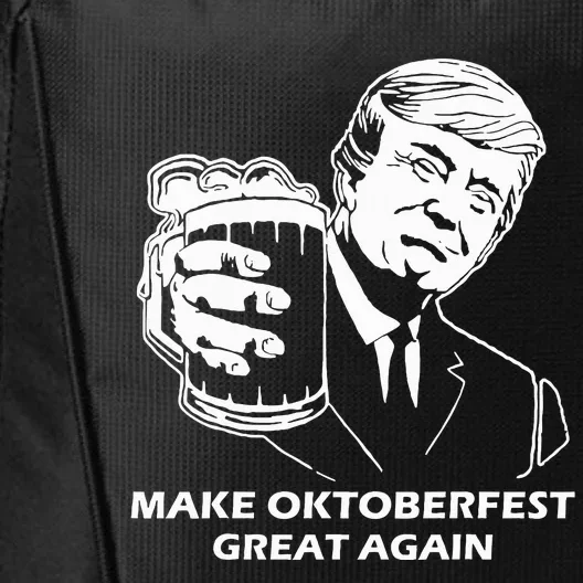 Make Oktoberfest Great Again Funny Trump Drink Beer Festival City Backpack