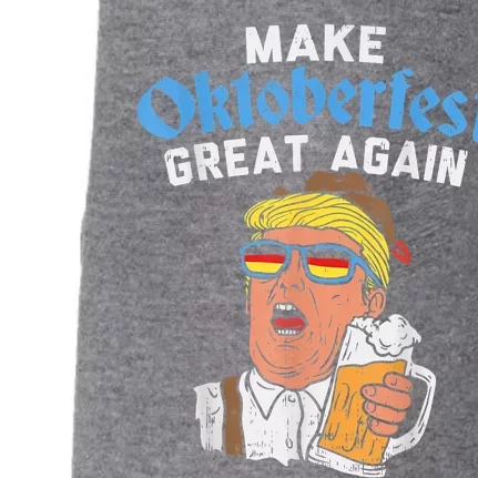 Make Oktoberfest Great Again Funny Trump Drink Beer Mug Doggie 3-End Fleece Hoodie