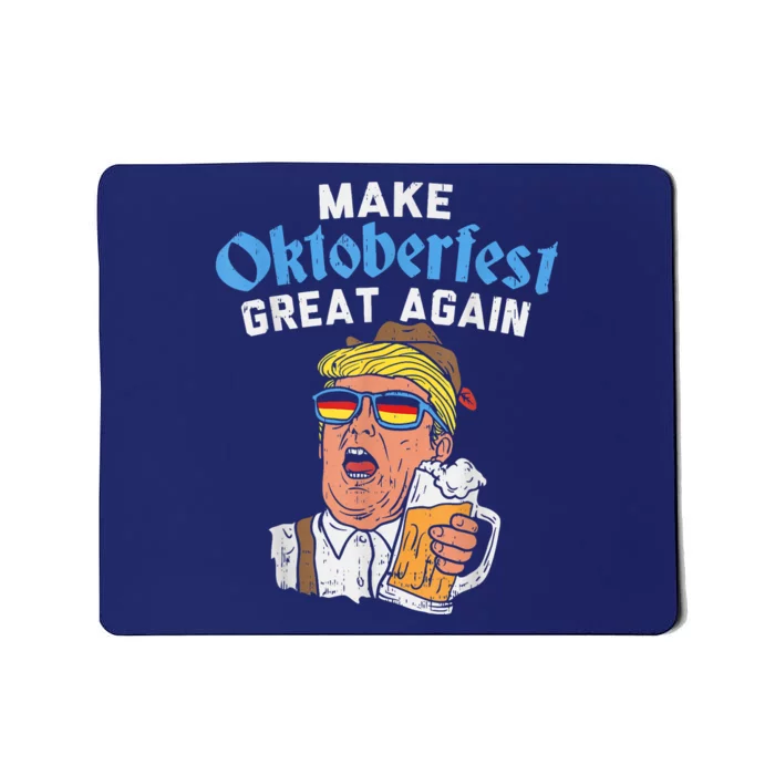 Make Oktoberfest Great Again Funny Trump Drink Beer Mug Mousepad