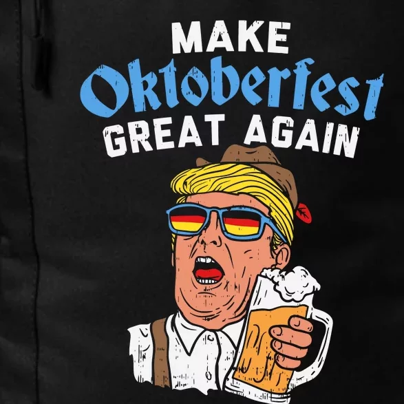 Make Oktoberfest Great Again Funny Trump Drink Beer Mug Gift Daily Commute Backpack