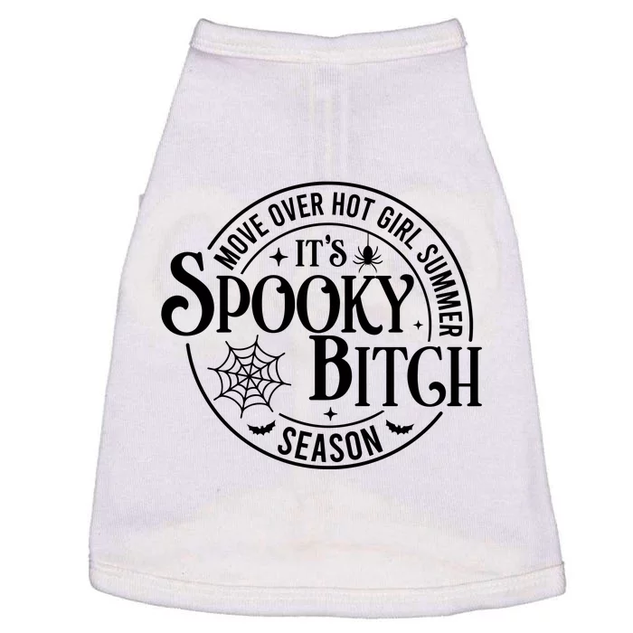 Move Over Girl Summer ItS Spooky Season Halloween Doggie Tank