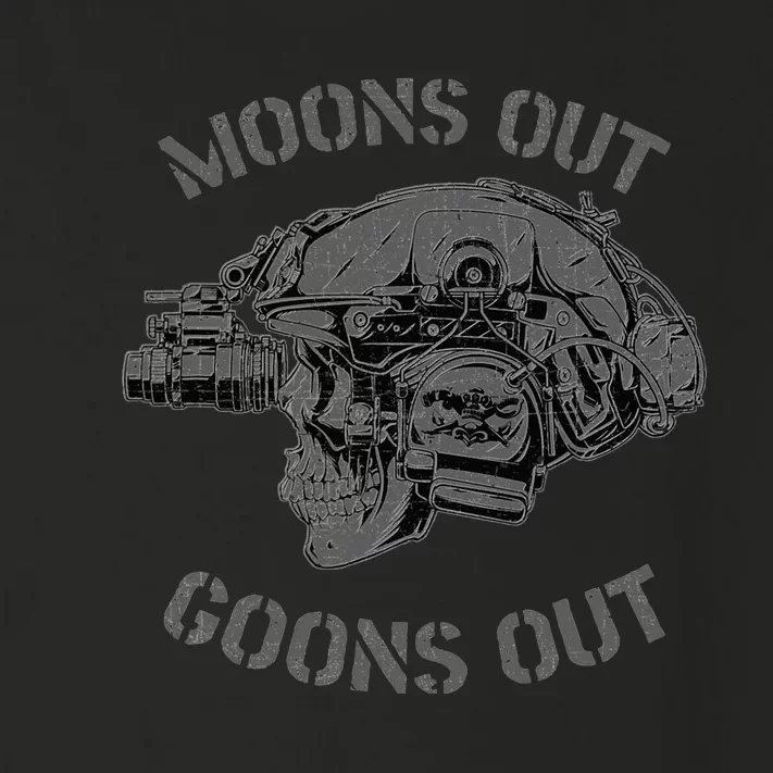 MoonS Out Goons Out Skull Helmet Nvgs Nsw Swcc Dbg Pin Toddler Long Sleeve Shirt