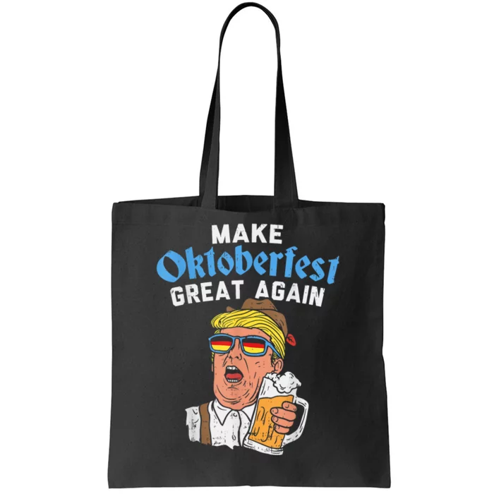 Make Oktoberfest Great Again Funny Trump Drink Beer Mug Gift Tote Bag