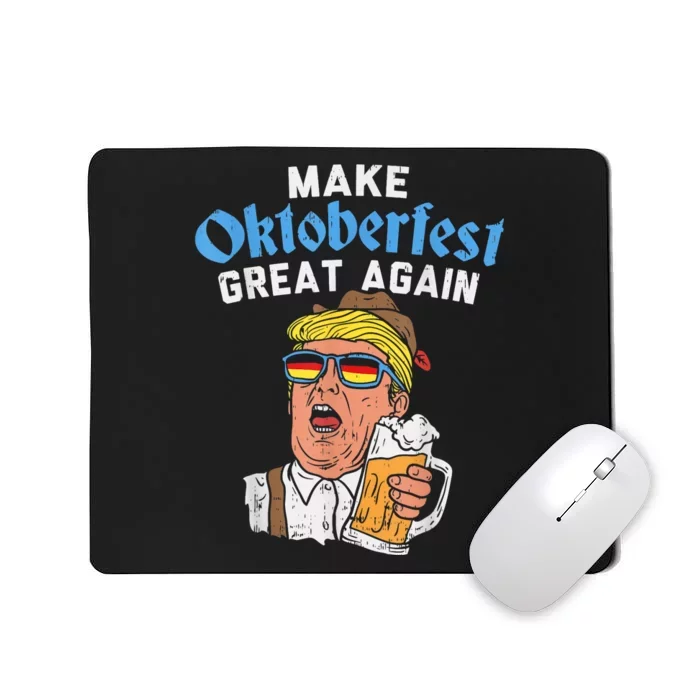 Make Oktoberfest Great Again Funny Trump Drink Beer Mug Gift Mousepad