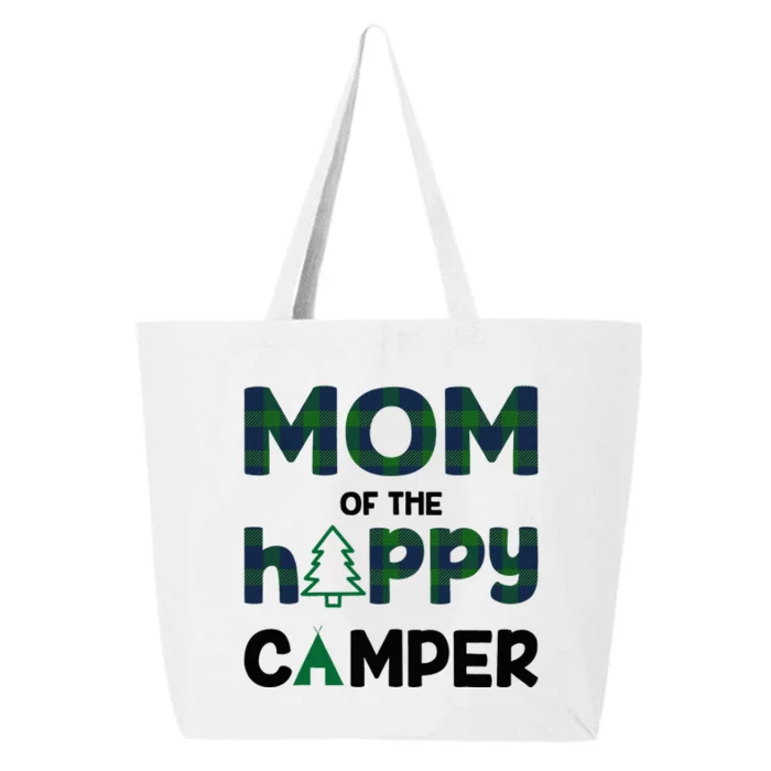 Mom of Happy Camper 1st Birthday Mom 25L Jumbo Tote