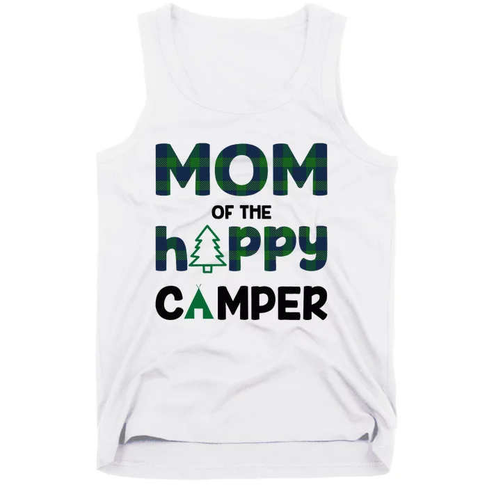 Mom of Happy Camper 1st Birthday Mom Tank Top