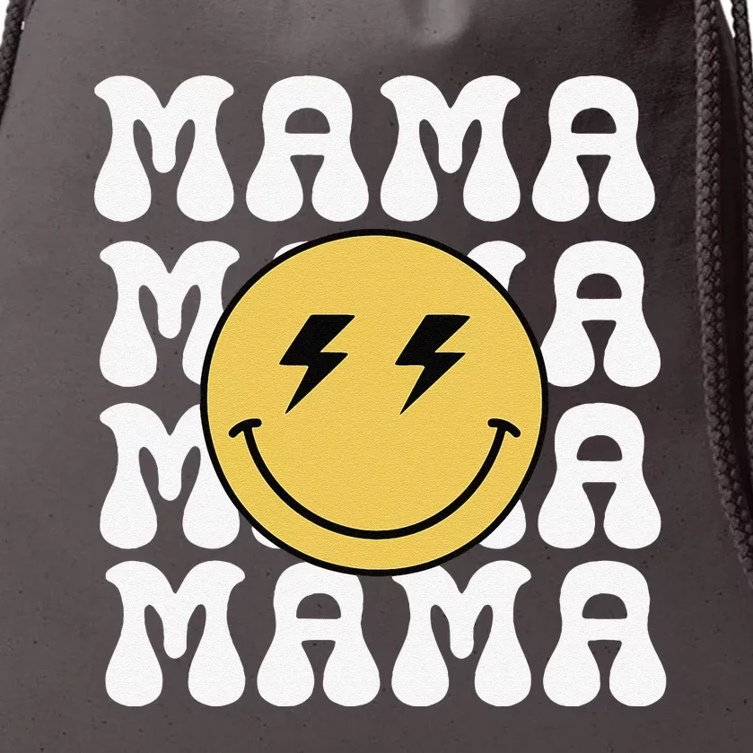 Mama One Happy Dude Birthday Theme Family Matching Drawstring Bag