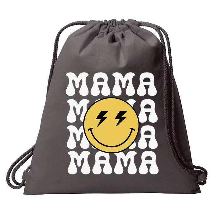 Mama One Happy Dude Birthday Theme Family Matching Drawstring Bag