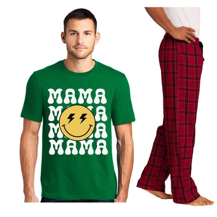 Mama One Happy Dude Birthday Theme Family Matching Pajama Set