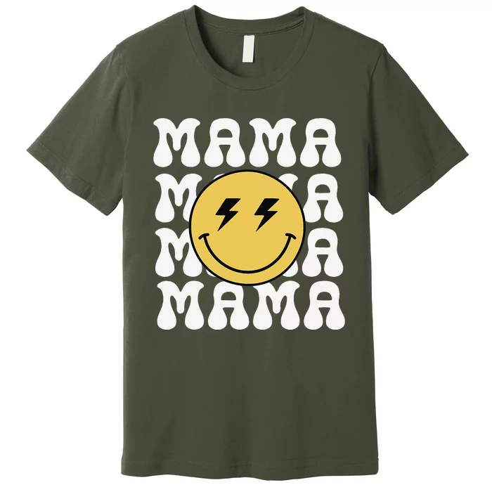 Mama One Happy Dude Birthday Theme Family Matching Premium T-Shirt