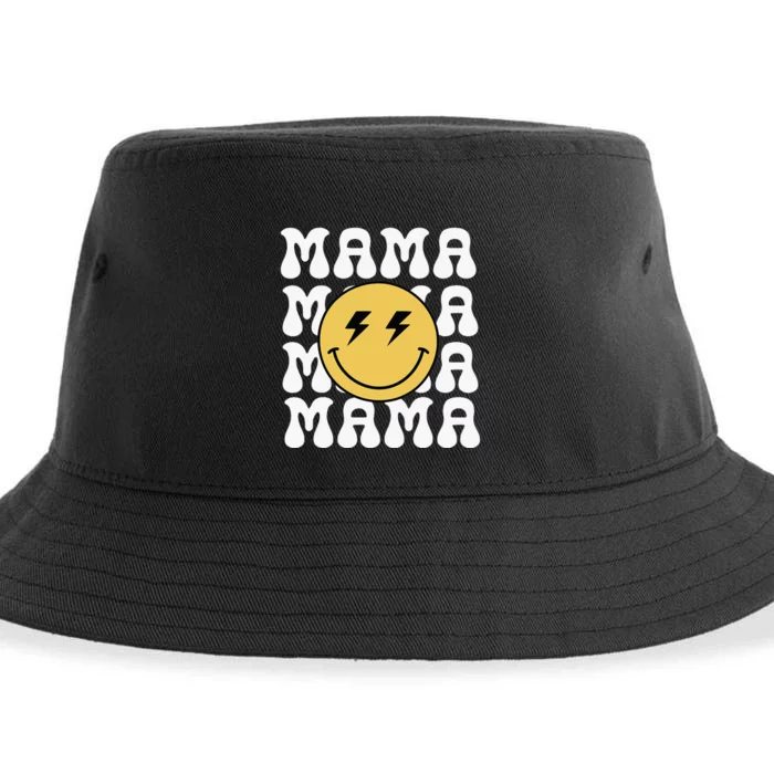 Mama One Happy Dude Birthday Theme Family Matching Sustainable Bucket Hat