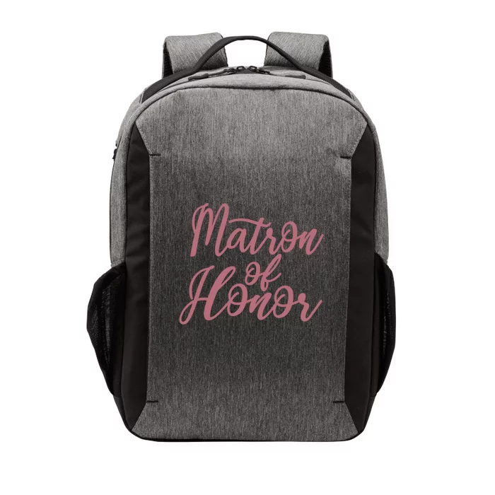 Matron Of Honor Bachelorette Party Bridal Party Matching Cute Gift Vector Backpack