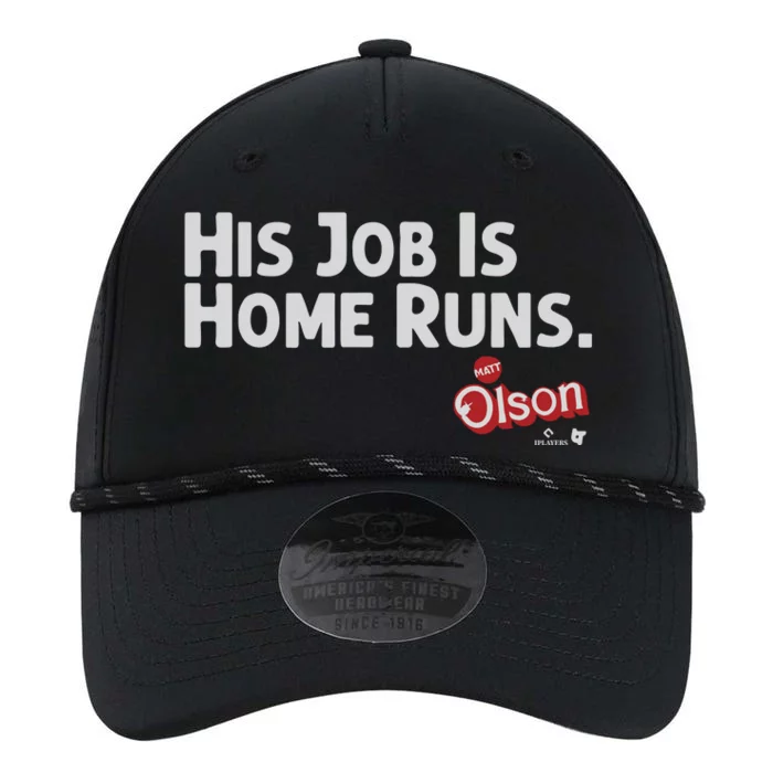 Matt Olson His Job Is Home Runs Performance The Dyno Cap