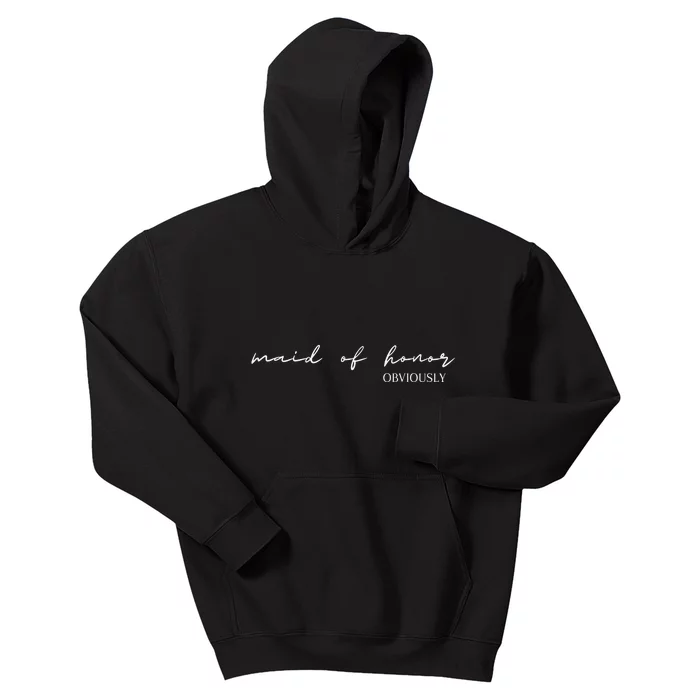 Maid Of Honor Kids Hoodie