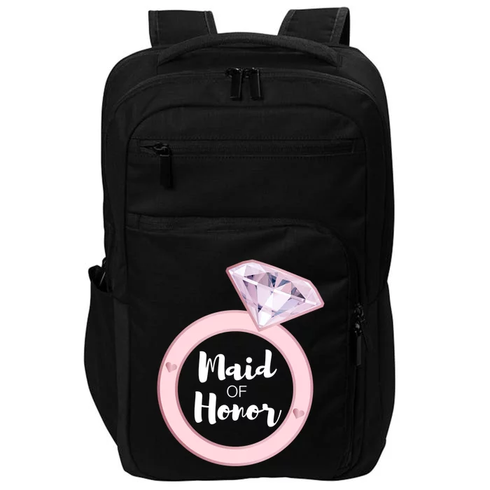 Maid Of Honor Great Gift Bachelorette Party Bridal Team Gift Impact Tech Backpack