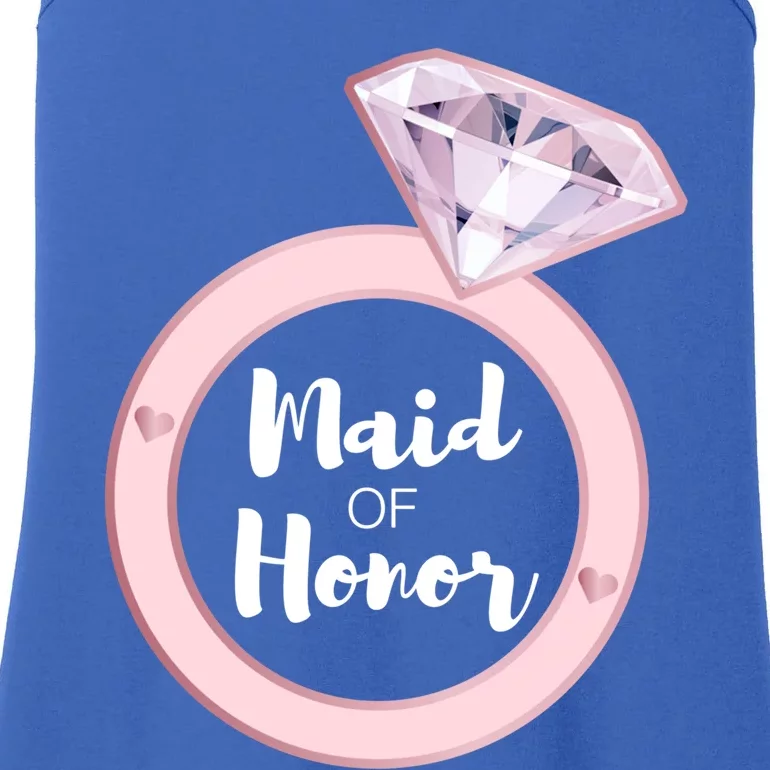 Maid Of Honor Great Gift Bachelorette Party Bridal Team Gift Ladies Essential Tank