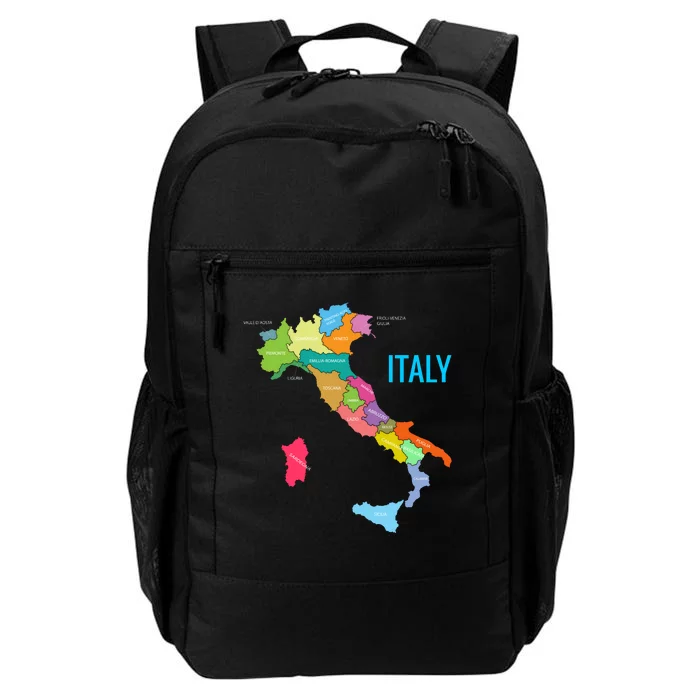 Map Of Italy Daily Commute Backpack