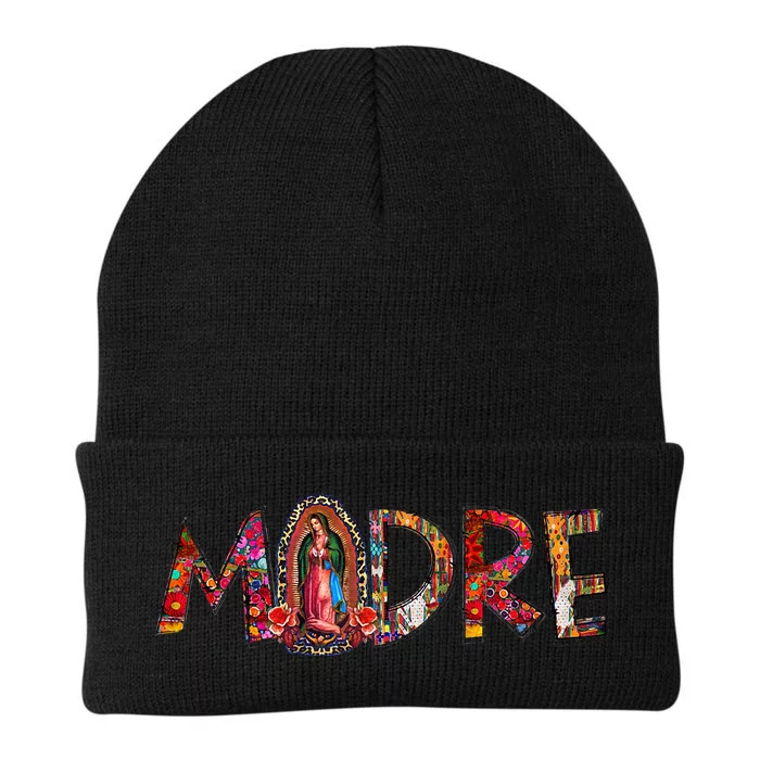 Madre Our Lady Virgen De Guadalupe Abuela Latina Mexican Knit Cap Winter Beanie