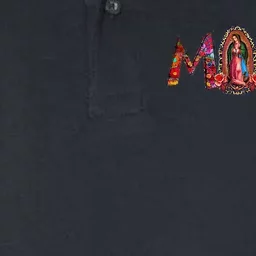 Madre Our Lady Virgen De Guadalupe Abuela Latina Mexican Softstyle Adult Sport Polo