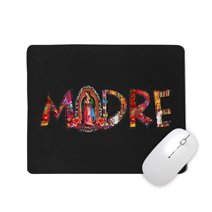 Madre Our Lady Virgen De Guadalupe Abuela Latina Mexican Mousepad