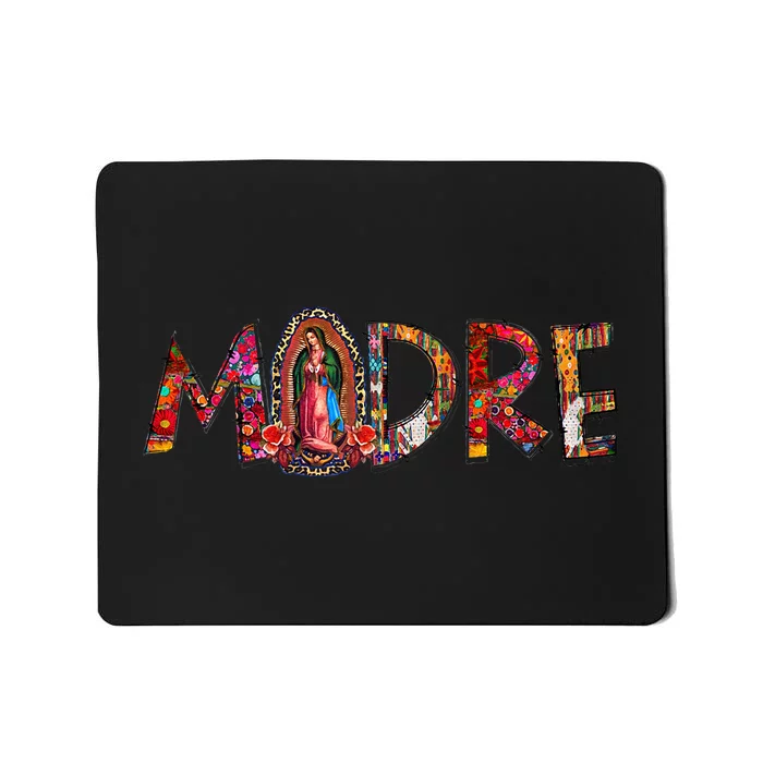 Madre Our Lady Virgen De Guadalupe Abuela Latina Mexican Mousepad