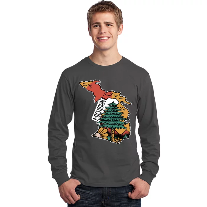 Michigan Outdoor Life Long Sleeve Shirt