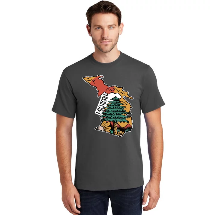 Michigan Outdoor Life Tall T-Shirt