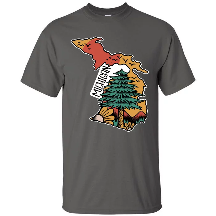 Michigan Outdoor Life Tall T-Shirt