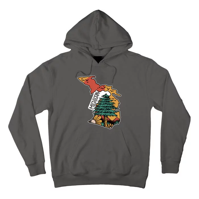 Michigan Outdoor Life Tall Hoodie