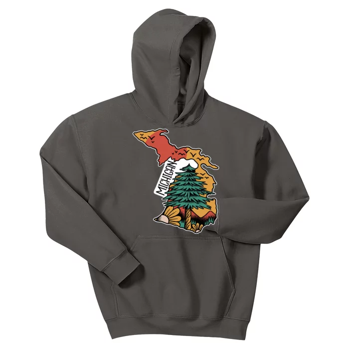 Michigan Outdoor Life Kids Hoodie