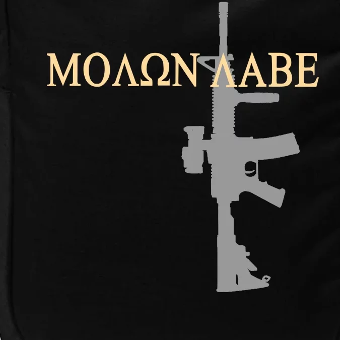 Molon Labe - Greek - Come and Take Impact Tech Backpack