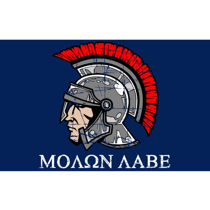 Molon Labe - Spartan Helmet Greek - Come and Take Bumper Sticker